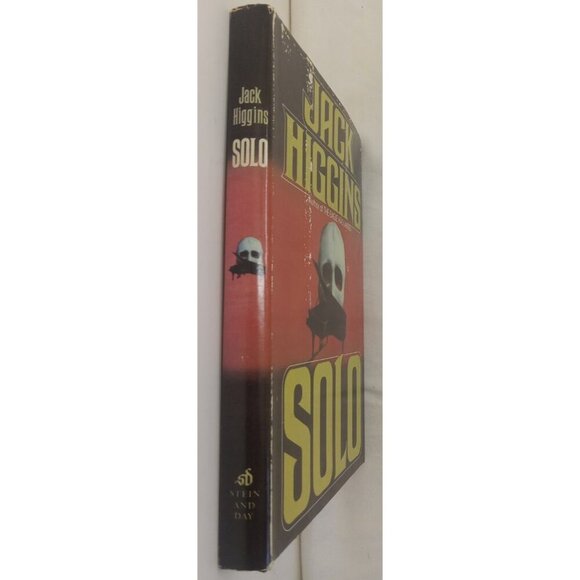 Solo by Jack Higgins Hardcover Spy Thriller Fiction Novel Dust Jacket Vintage - Picture 3 of 11